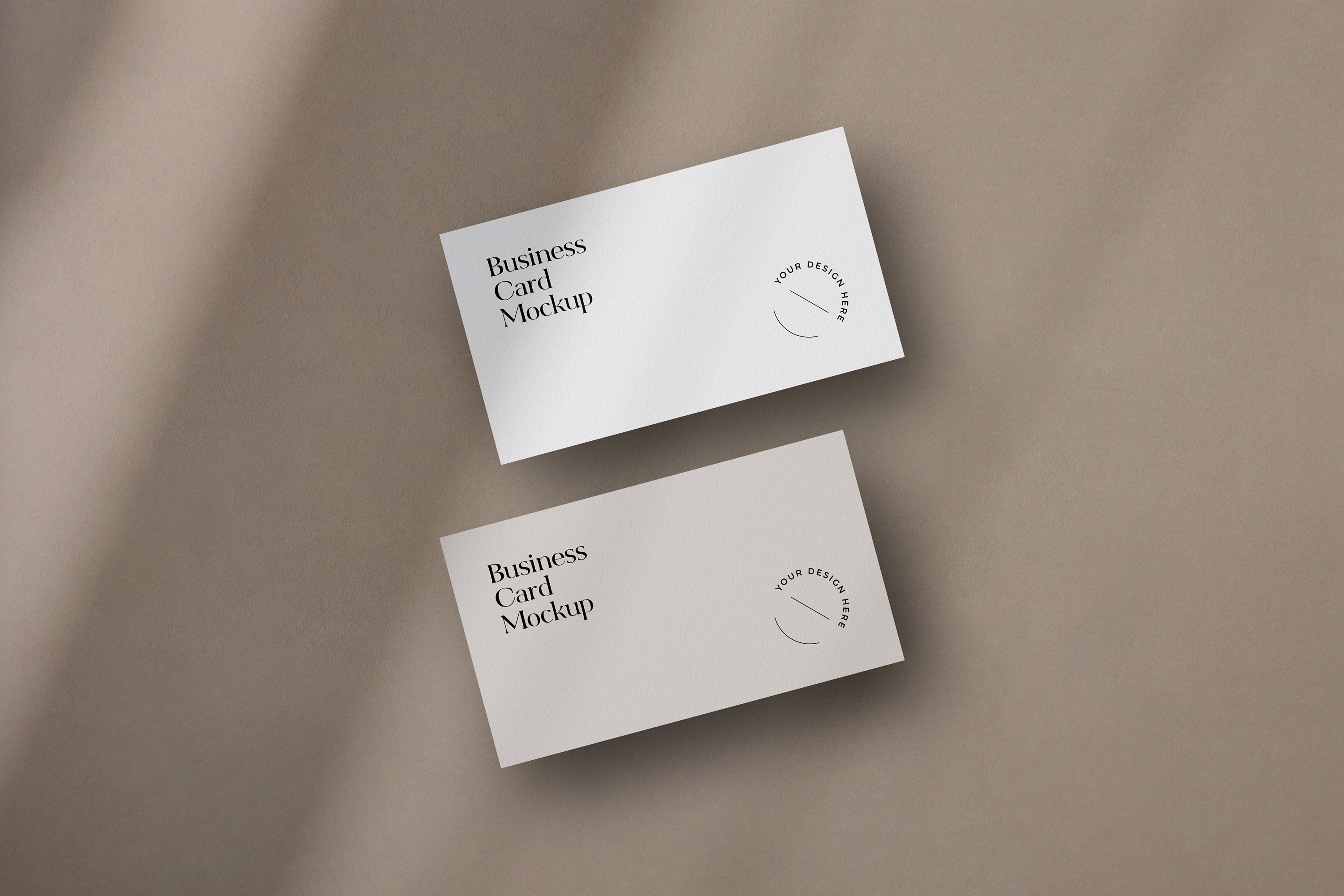 Floating Business Cards Mockup, a Product Mockup by Design Squad