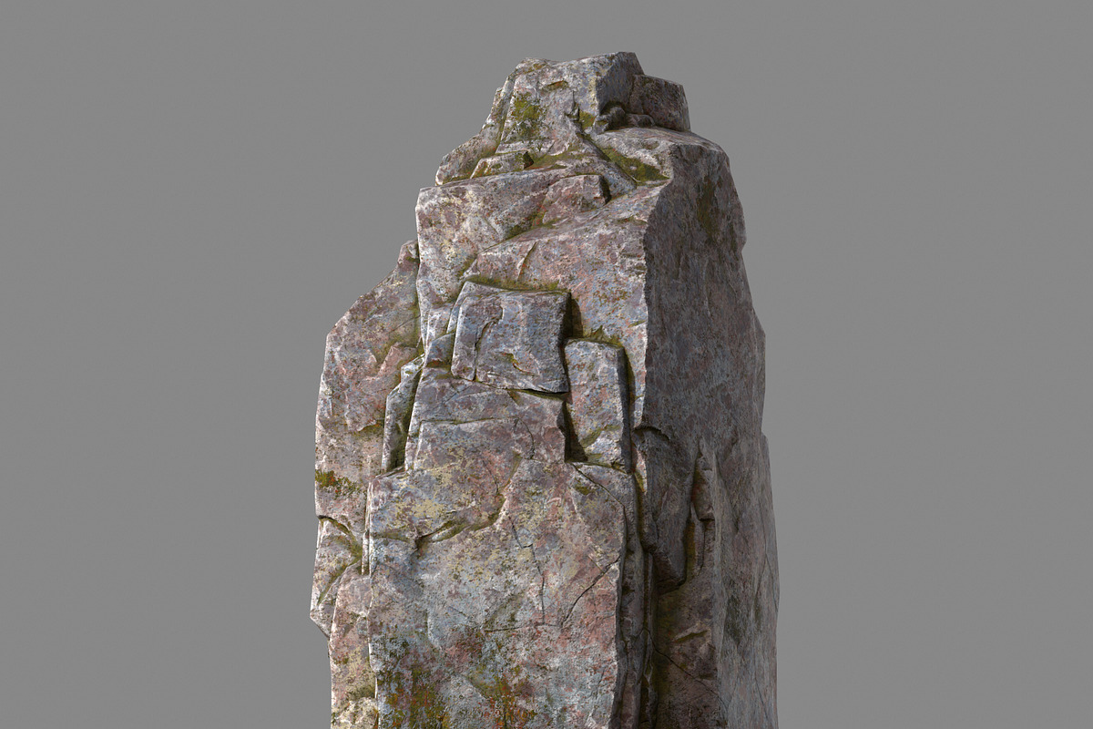 Mossy rock, an Environmental 3D Model by happy brush (Photo 6 of 8)