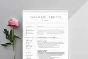 Word Resume & Cover Letter Template, a Resume Template by DemeDesign (Thumbnail 1 of 7)