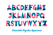 Farandole Layered Color Font 30%OFF, a Font by Francis Chouquet (Thumbnail 11 of 15)