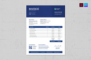 Invoice Template, a Stationery Template by BrandPacks (Thumbnail 1 of 4)