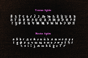 Groundage Gothic Blackletter, a Blackletter Font by Mofr 24 (Thumbnail 10 of 10)