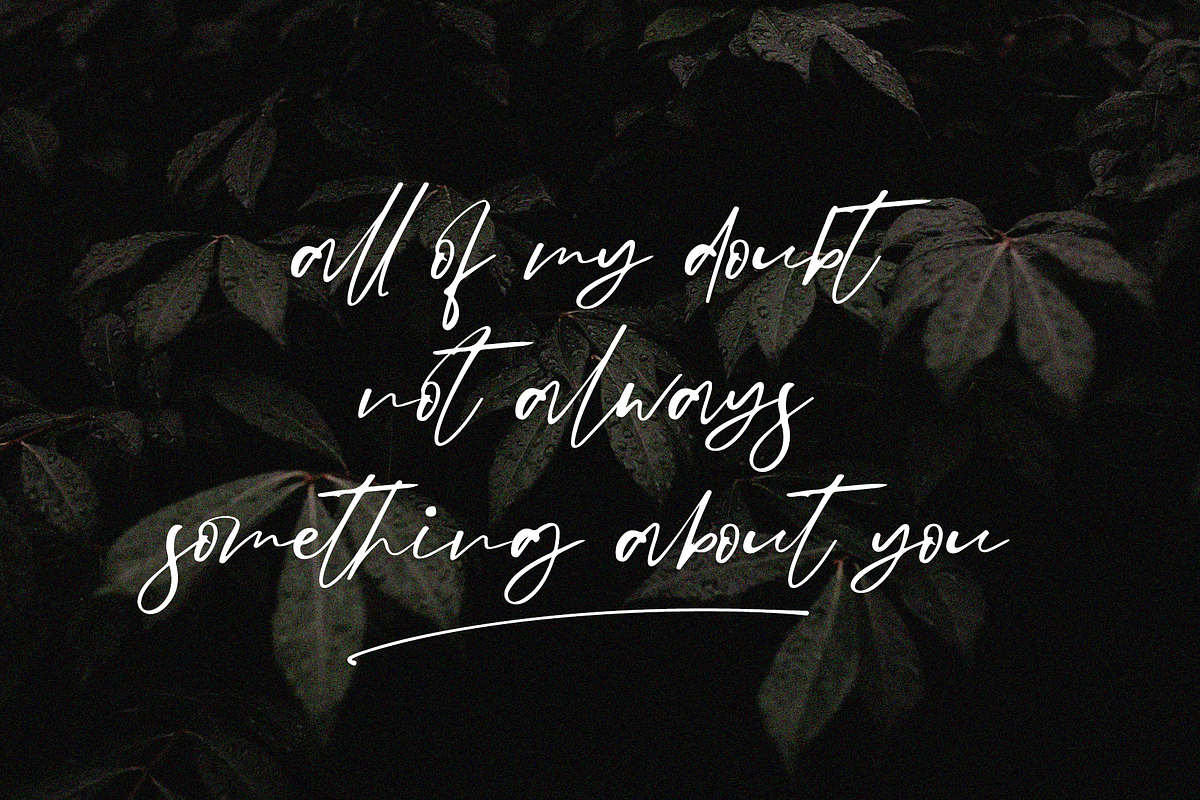 Hoteight - Absonstype, a Script Font by Absonstype (Photo 9 of 11)