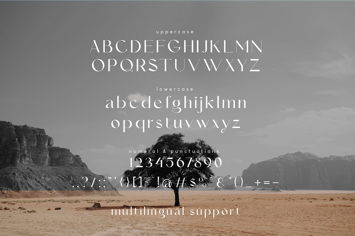 Le Amatcky Elegant Sans Serif, a Sans Serif Font by Hishand Studio (Photo 10 of 12)