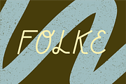Folke, a Font by evemiriam (Thumbnail 1 of 6)