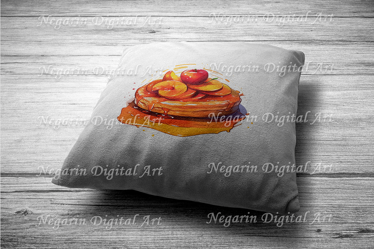 Watercolor Worlds Food Clipart, an Object Graphic by Negarin Digital Art (Photo 7 of 8)