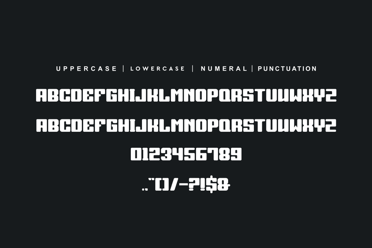 Working Place, a Sans Serif Font by alon kelakon (Photo 5 of 6)