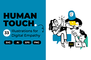 Human touch Illustration pack, a Person Illustration by Tanukis (Thumbnail 1 of 10)