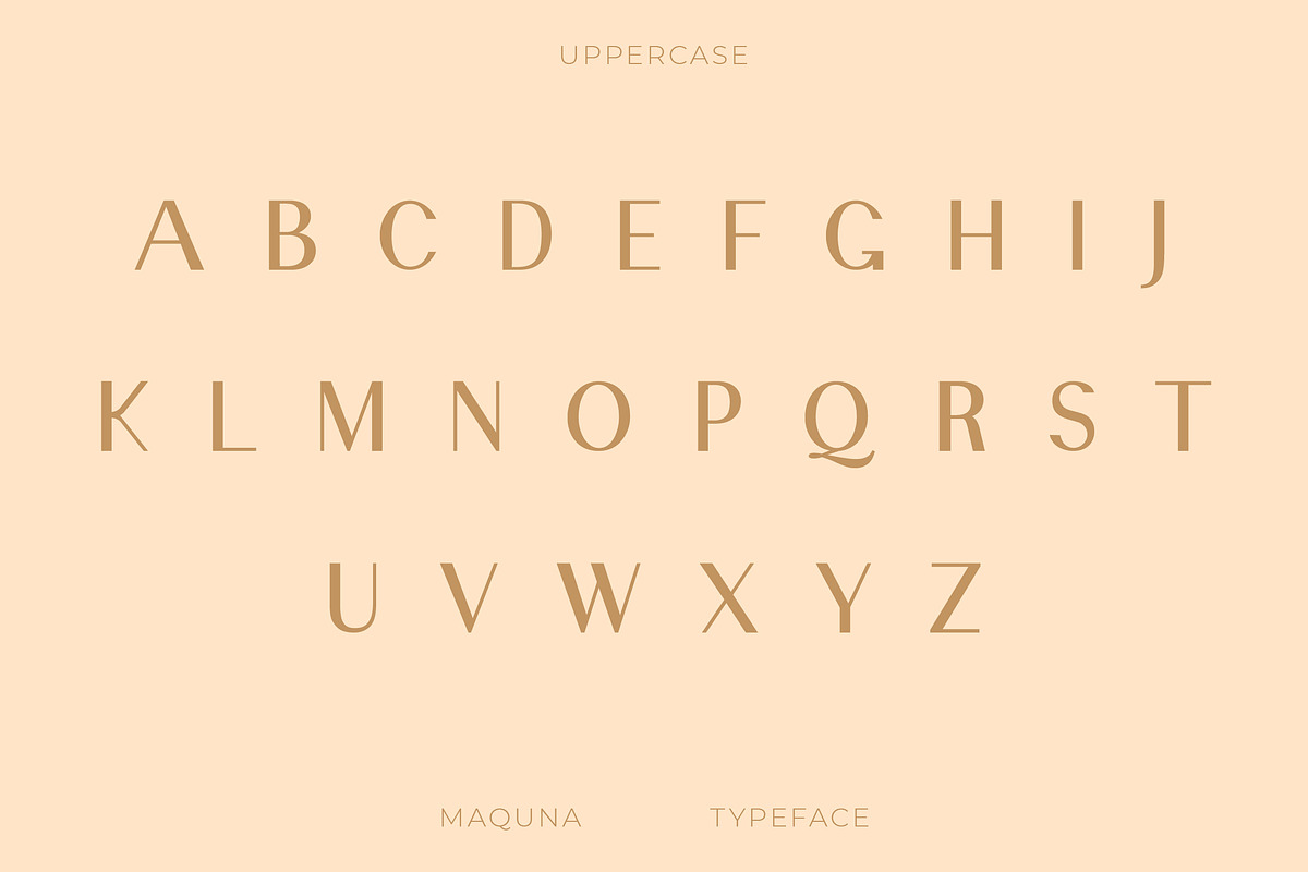 Maquna - Stylish Sans Serif Typeface, a Sans Serif Font by CCS Type (Photo 12 of 18)