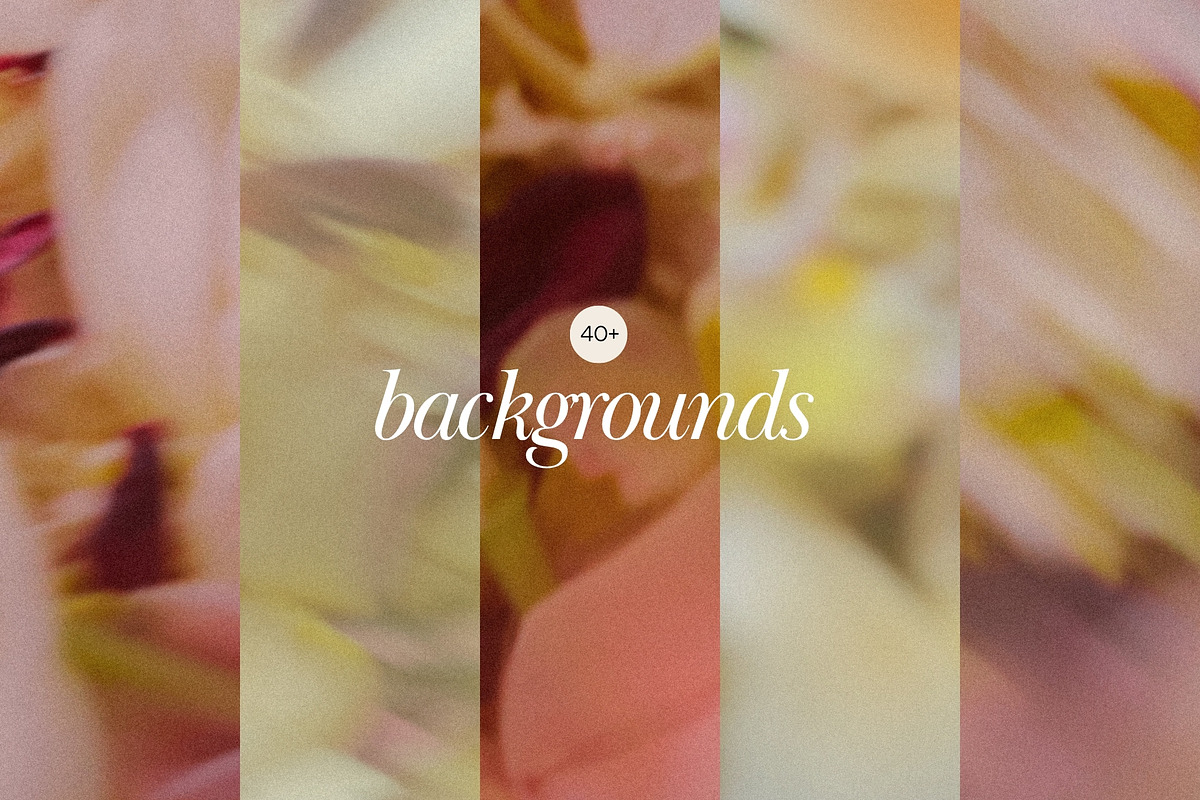 Blur Flower Abstract Backgrounds, a Background Graphic by eclosque (Photo 21 of 27)