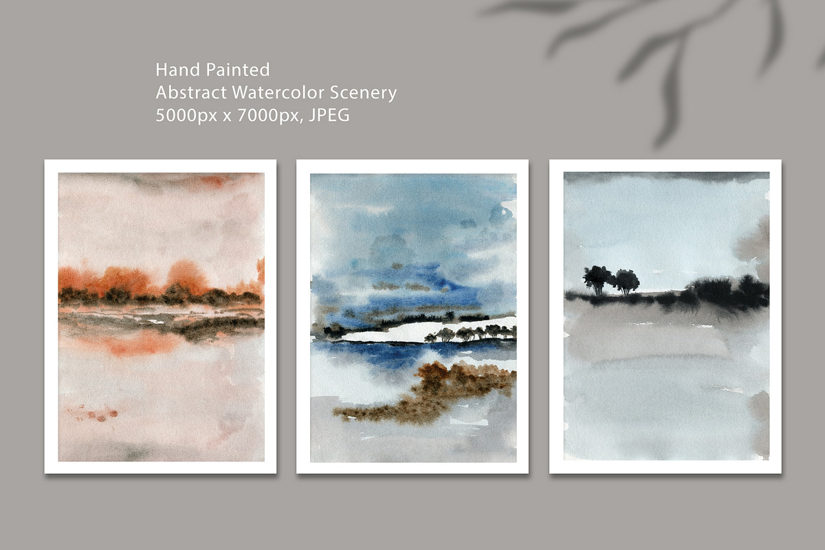 Intangible Scenery - watercolor art, a Background Graphic by Marmoris.Arts (Photo 17 of 34)