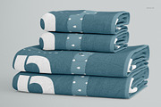 Bath Towel Mockup Set, a Household Mockup by creatsy2 (Thumbnail 10 of 11)