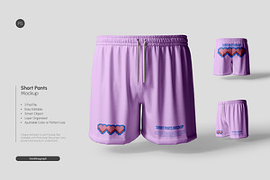 Short Pants Mockup, a Bottom Mockup by VanillineGraph