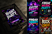 Party Events Flyer Poster Template 2, a Flyer Template by Miyaji75 (Thumbnail 5 of 5)