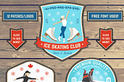 Ice Skating Club, a Branding & Logo Template by sivVector (Thumbnail 4 of 4)