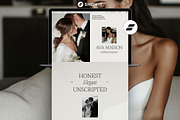 Showit Template Wedding Photographer, a Websites & App Template by Superhero Design Co. (Thumbnail 1 of 5)