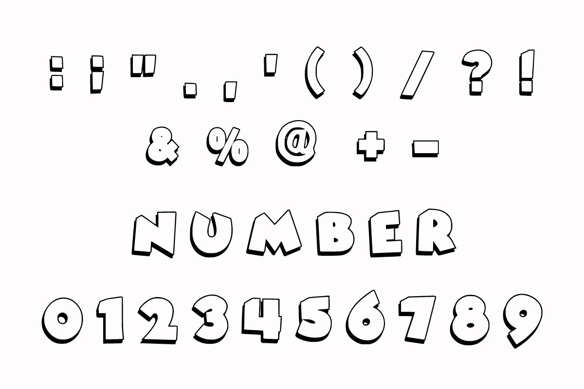 SUPER ROUND, a Handwritten Font by Fourteen Letter (Photo 6 of 8)