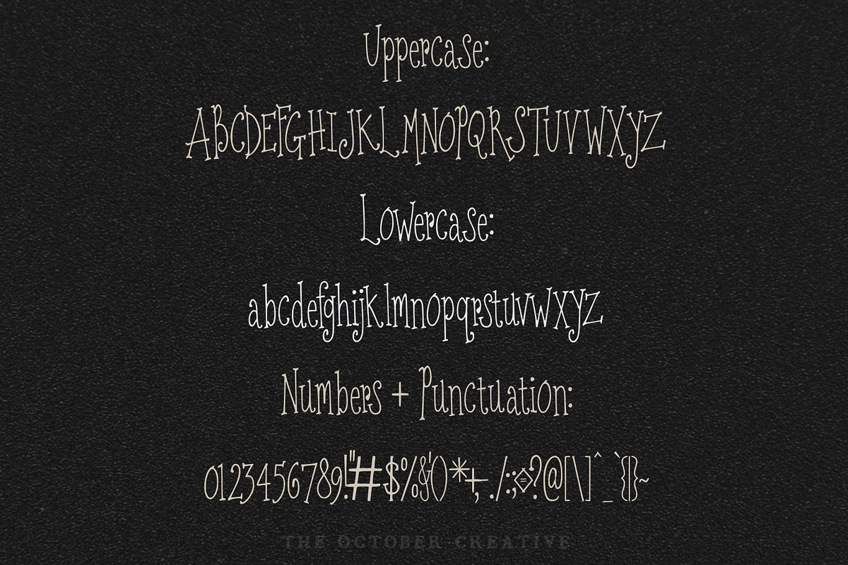 Sprinkledrunk Fun Playful Serif Font, a Serif Font by The October Creative (Photo 2 of 8)