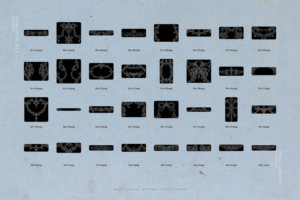 Thread Archive Editorial Collection, a Texture Graphic by nadispasibenko (Photo 11 of 12)