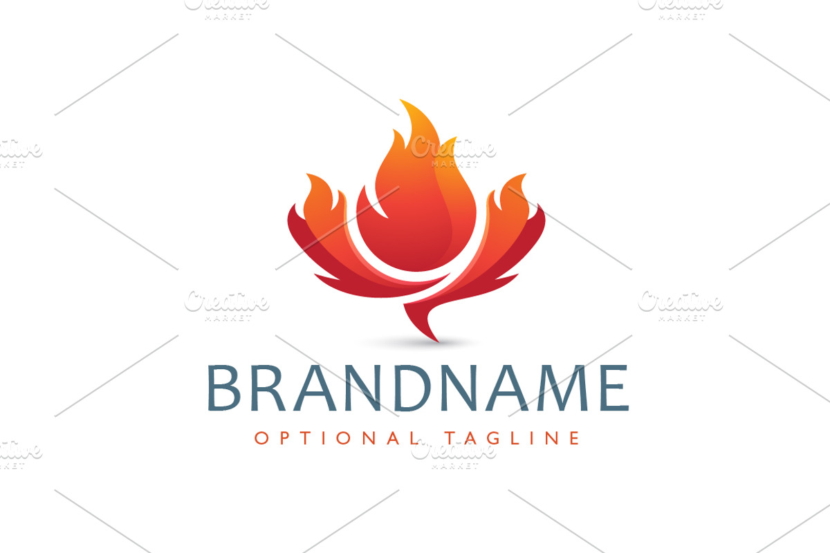 Maple Flame Logo, a Branding & Logo Template by ARTE MIGUEL
