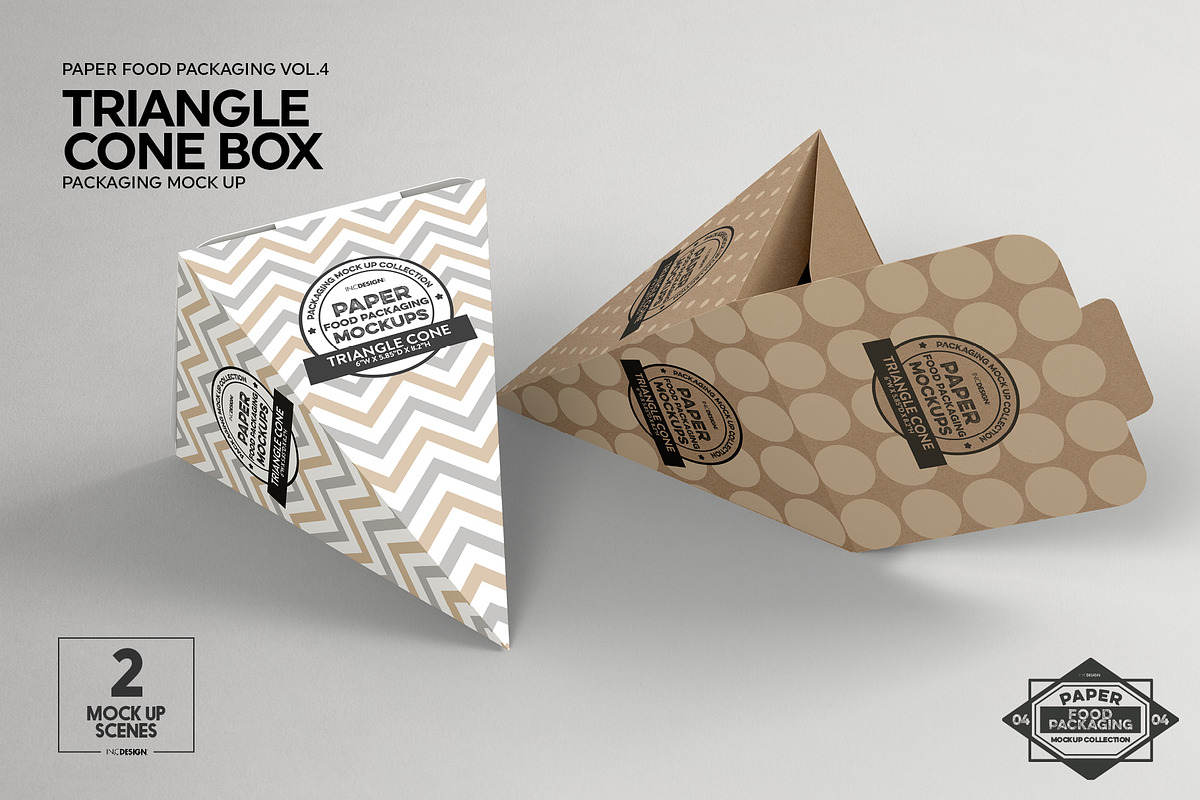 VOL.4: Food Box Packaging Mockups, a Packaging Mockup by INCDesign (Photo 18 of 21)