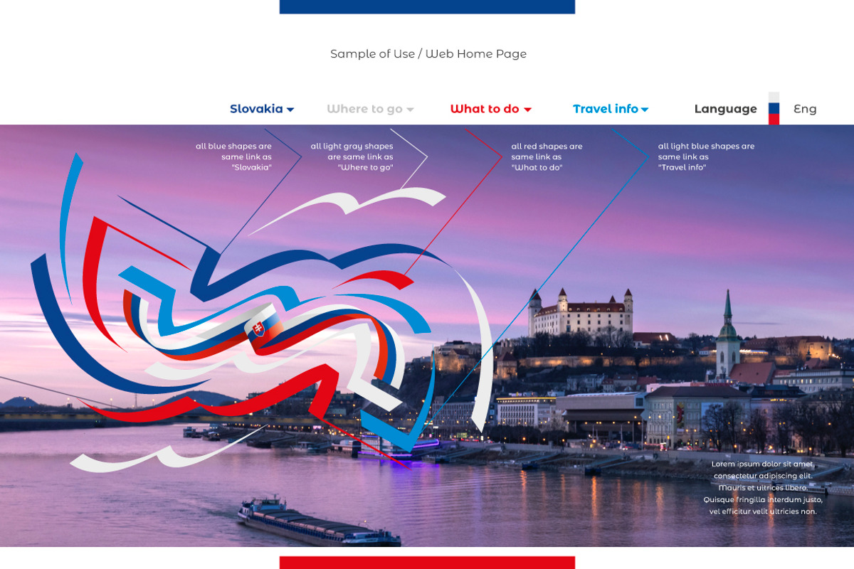 Slovakia flag ribbon vector, a Templates & Theme by Simbos (Photo 8 of 9)