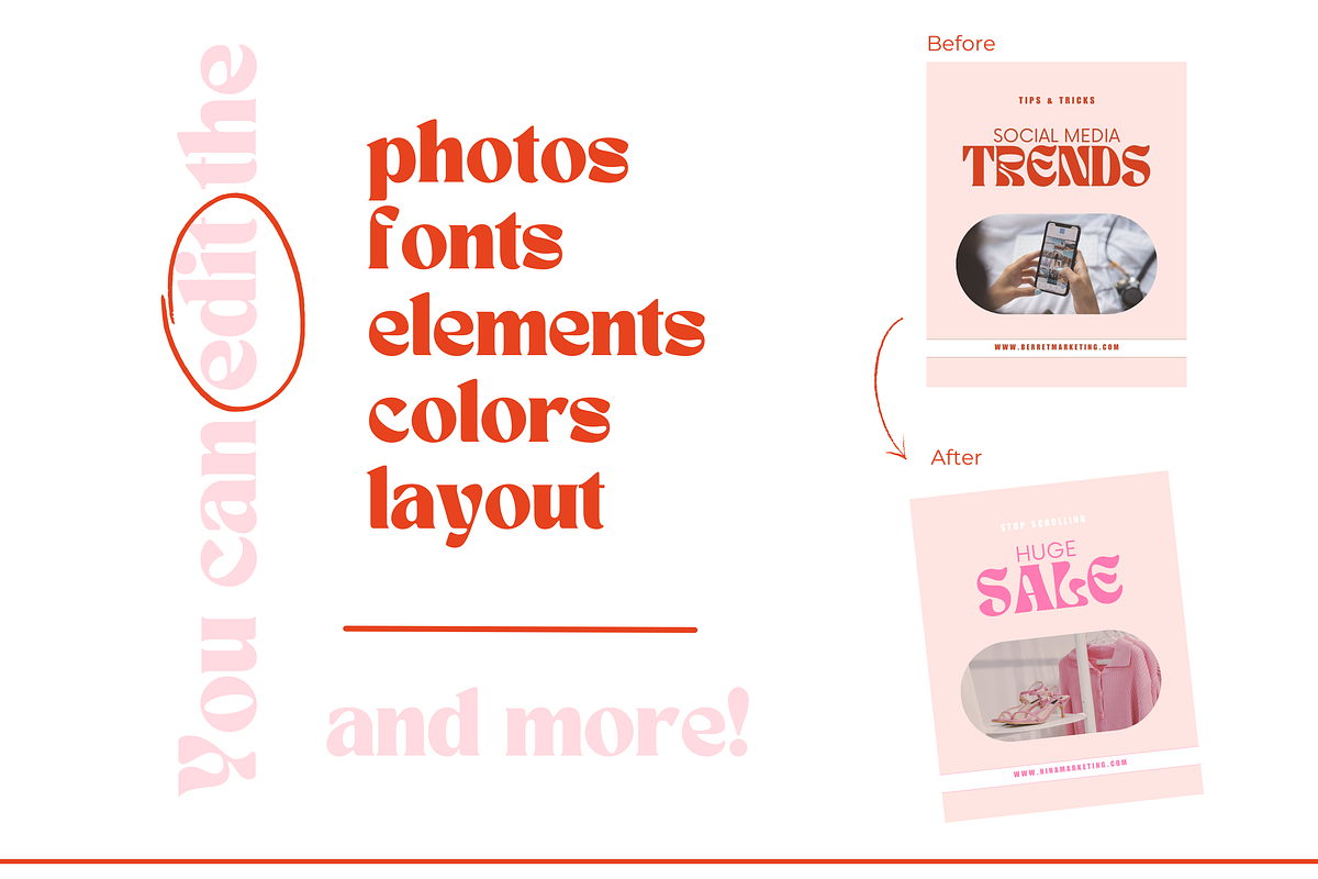 Coaching Instagram Post Templates, a Social Media Template by Hell Yeah Designs (Photo 5 of 7)