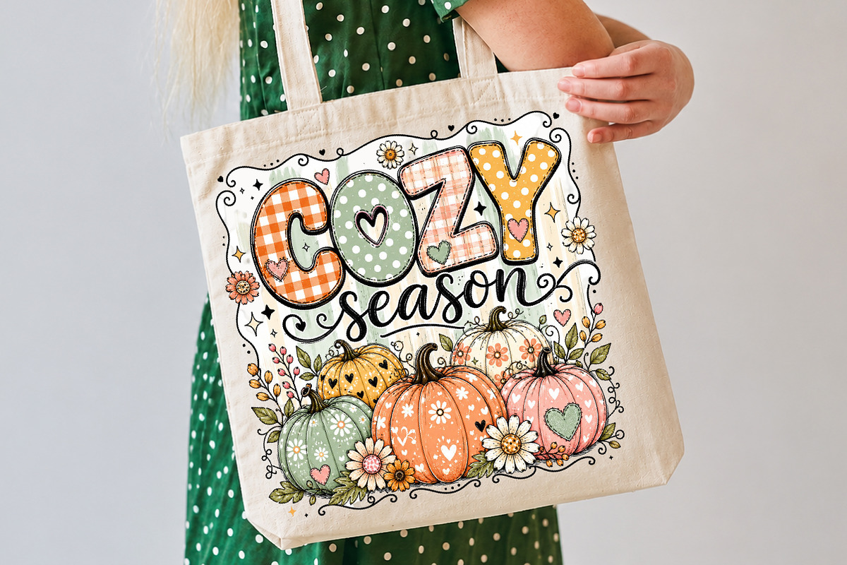 Fall Sublimation Design, a Seasonal Illustration by DreamCafeArt (Photo 9 of 10)