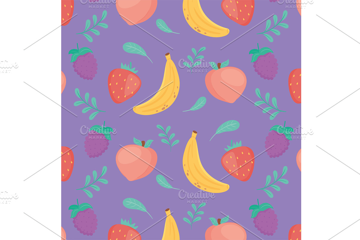 fruits fresh food, a Food Illustration by studiogstock
