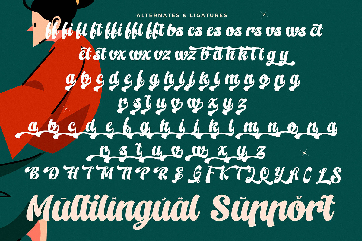Kungfu Flame Bold Calligraphy, a Serif Font by timelesstype.co (Photo 19 of 20)