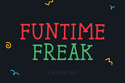 Funtime Freak, a Slab Serif Font by RADesigns21 (Thumbnail 1 of 8)
