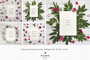 Floral Mock Up | Flatlay | Stock, a Print Template by Bilbie Artwork (Thumbnail 4 of 4)