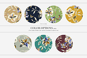 Florvé Expressive Floral Patterns, a Pattern Graphic by LEAFure (Thumbnail 2 of 10)