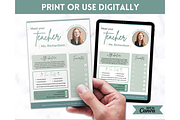 Meet the Teacher Template - Canva, a Templates & Theme by Templatables (Thumbnail 9 of 9)