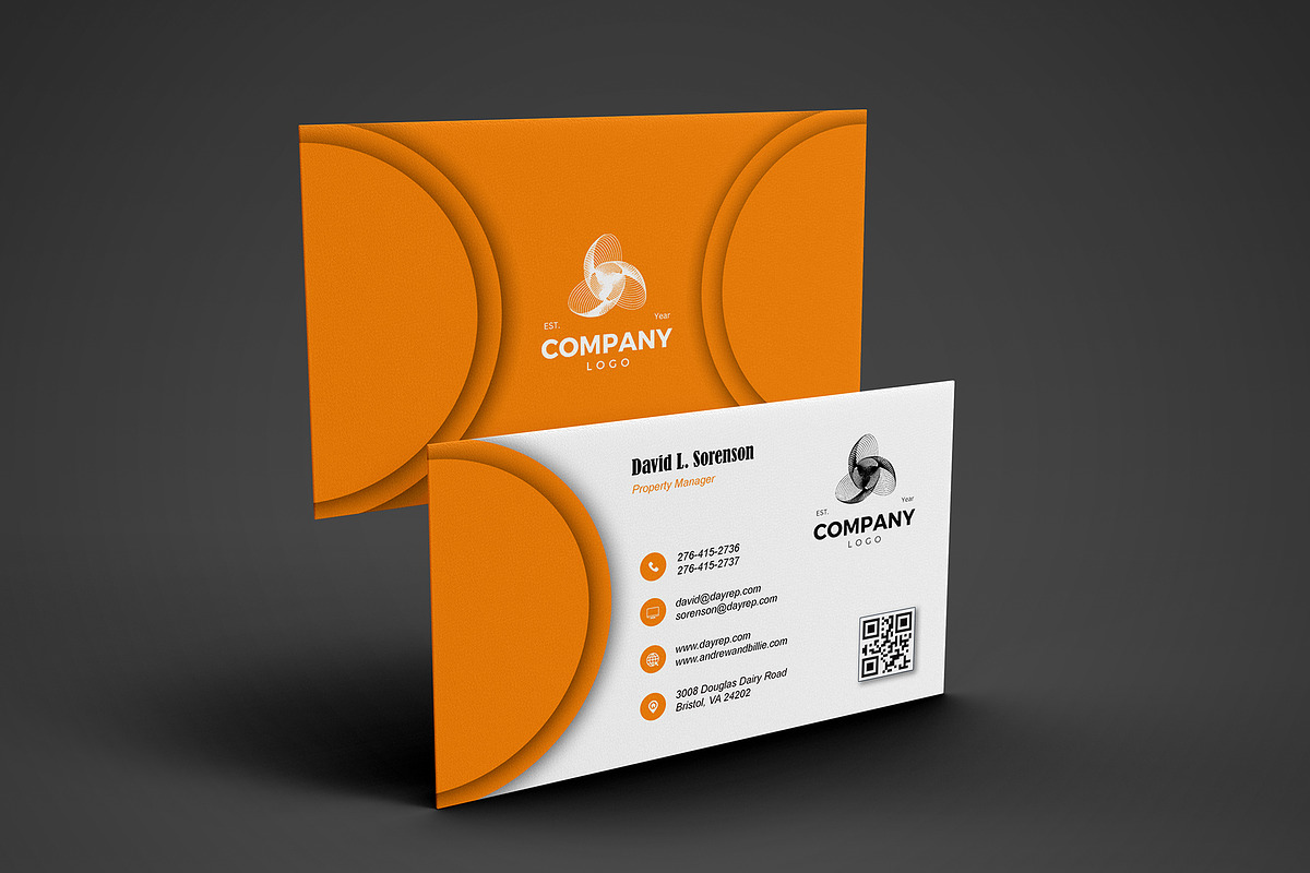 General Business Card Template - PSD preview 3
