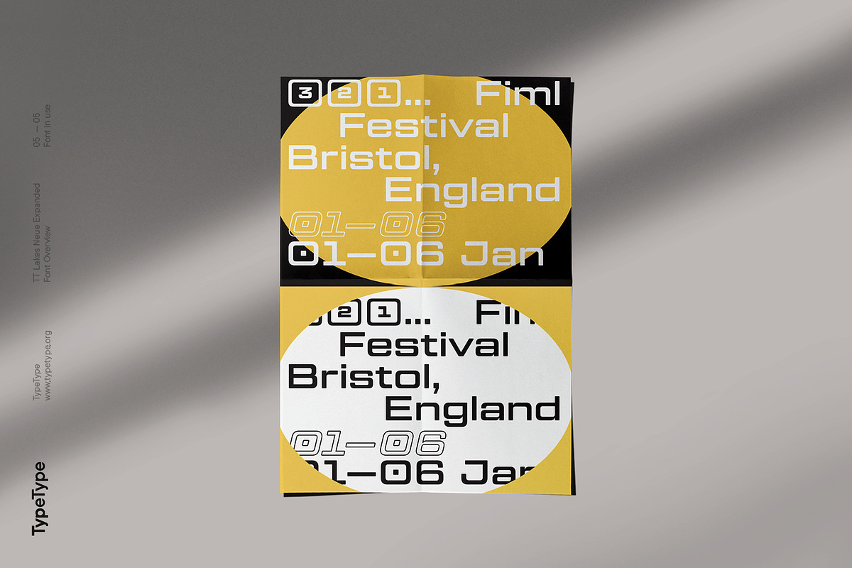 TT Lakes Neue Expanded, a Sans Serif Font by TypeType (Photo 5 of 5)