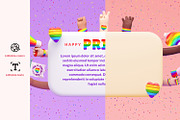 Pride Month Message Template, a Background Graphic by TandemStock (Thumbnail 2 of 3)