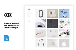 Owlfolio Minimal Portfolio Template