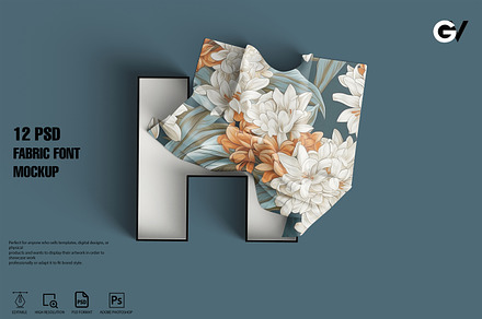 Fabric Font Mockup