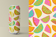 A collection of vibrant citrus, a Food Illustration by lexminci (Thumbnail 10 of 14)