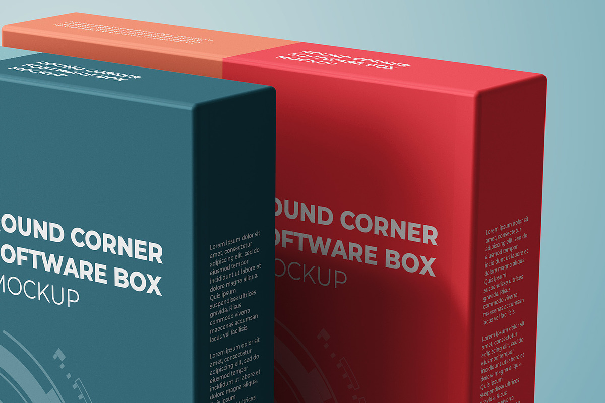 Round Corner Box Mockup - 8 views, a Packaging Mockup by Illusiongraphic (Photo 20 of 22)