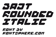 BAJT Rounded Italic - FREE, a Font by Fontsphere (Thumbnail 1 of 5)