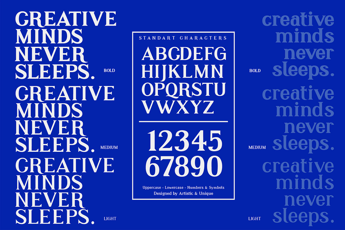 Sidus - Serif font family, a Serif Font by Artistic & Unique (Photo 13 of 14)