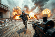 12 Modern Warfare Stock Photo Bundle, a Technology Photo by StockVerse Creative (Thumbnail 13 of 13)