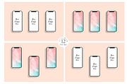 iPhone12 Screen device mockup bundle, an iPhone Mockup by MockupMarket (Thumbnail 7 of 10)