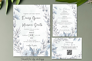 Vintage Wedding Invitation Suite, a Print Template by Elegant_Studio44 (Thumbnail 3 of 4)