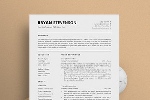 Resume/CV - The Bryan