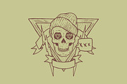 Old School Skateboarding Vector Pack, an Education Illustration by danielcomerci (Thumbnail 1 of 3)