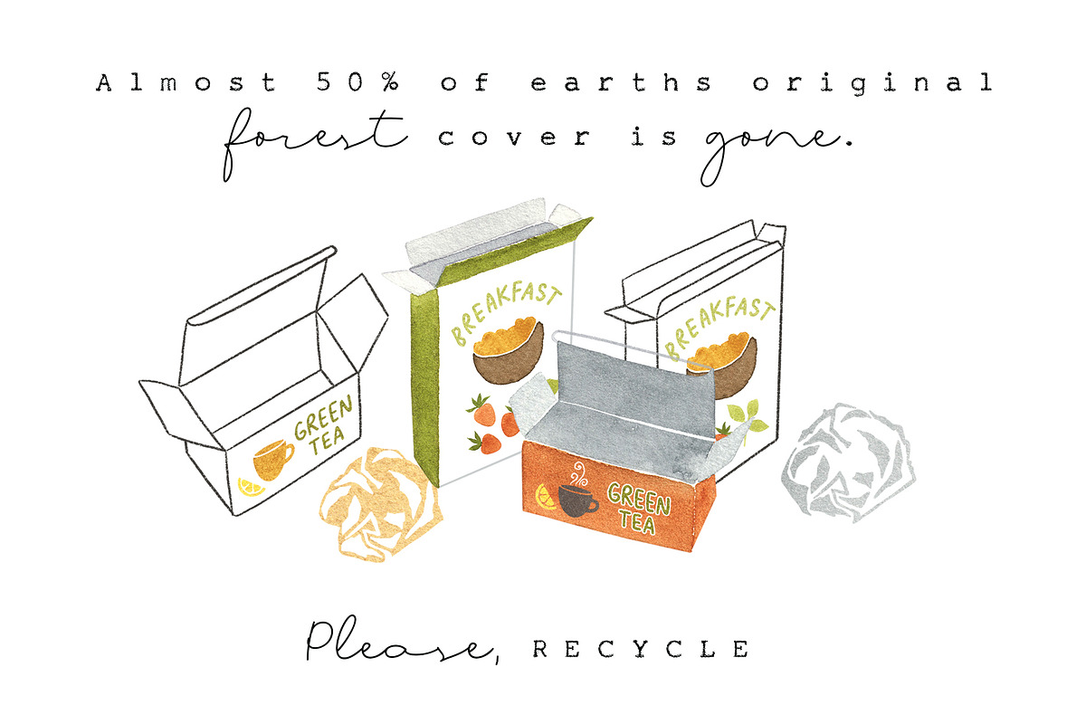 Waste Paper, an Illustration by Olga Bonitas (Photo 2 of 5)