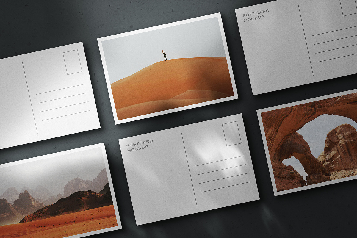 Postcard Mockup Scenes, a Pens & Pencil Mockup by Design Squad (Photo 5 of 6)
